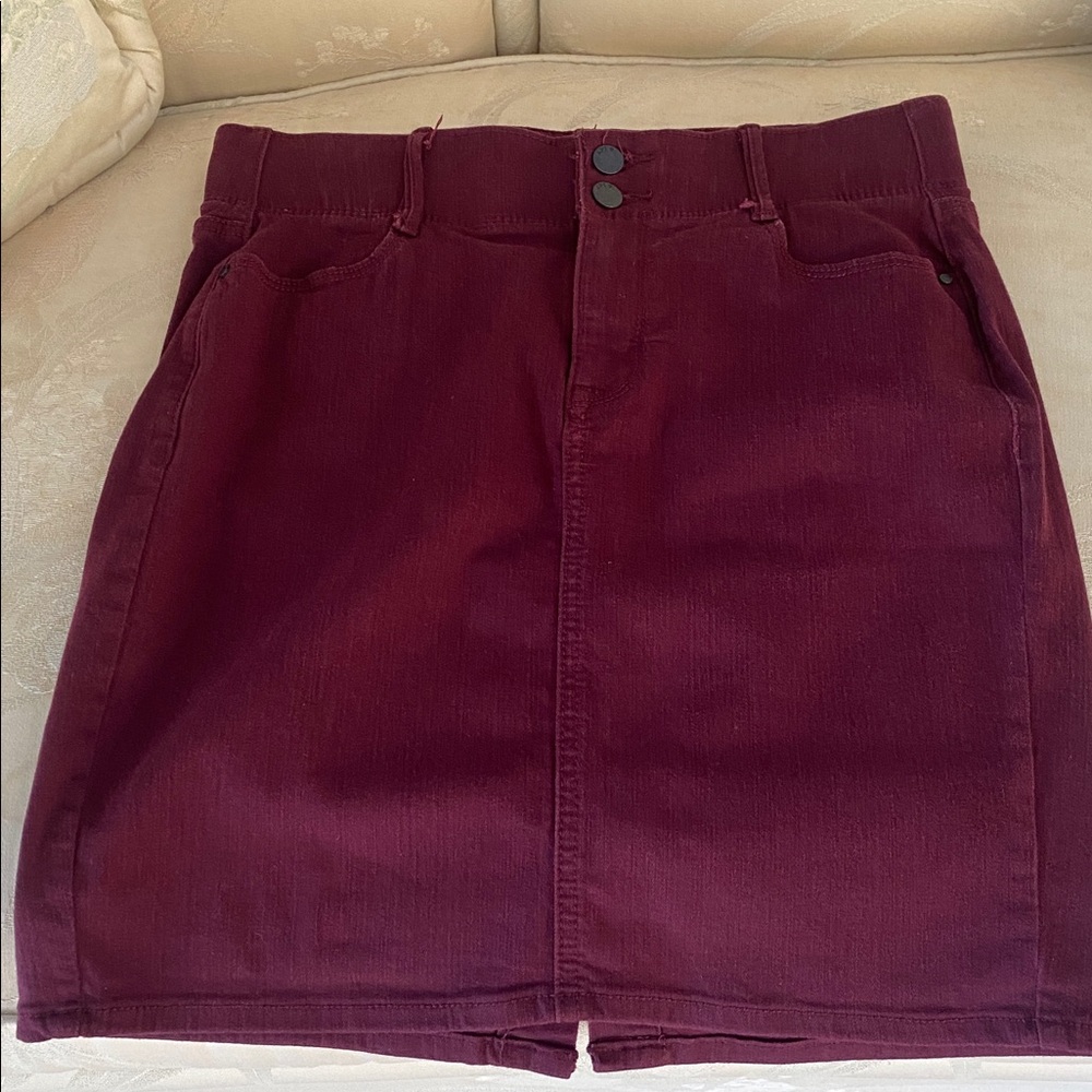 Apt. 9 Maroon Skirt